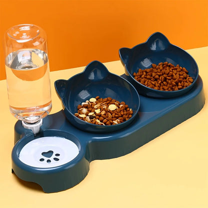 Cat Bowl with Gravity Feeder