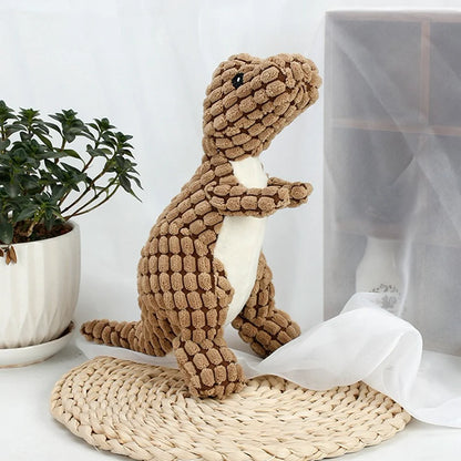 Plush Dino Pet Toy
