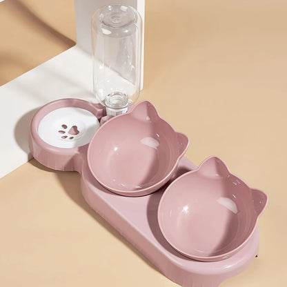 Cat Bowl with Gravity Feeder