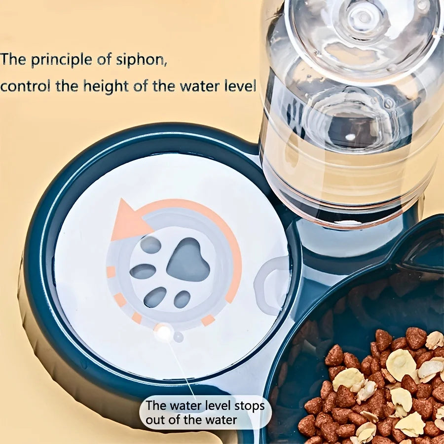 Cat Bowl with Gravity Feeder