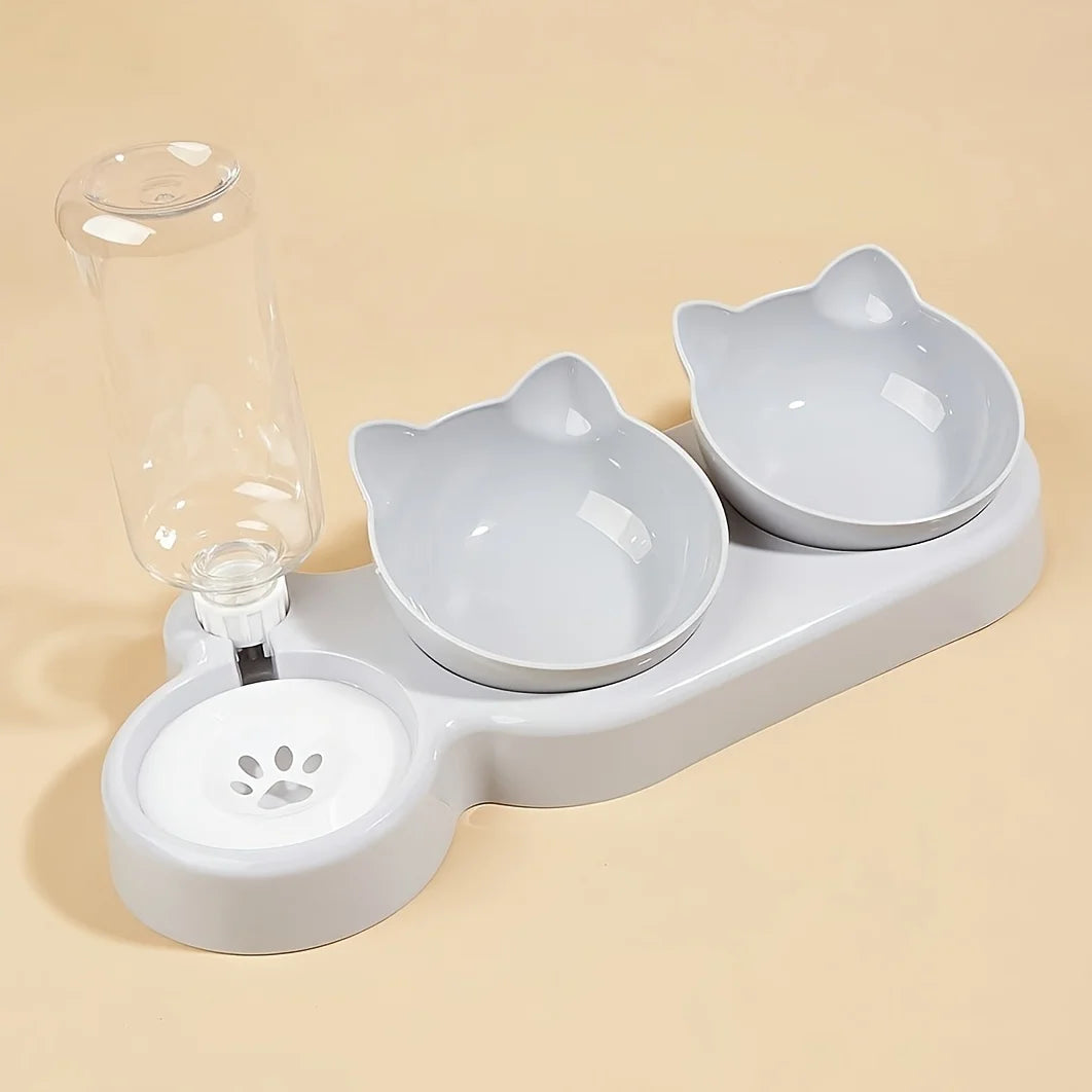 Cat Bowl with Gravity Feeder