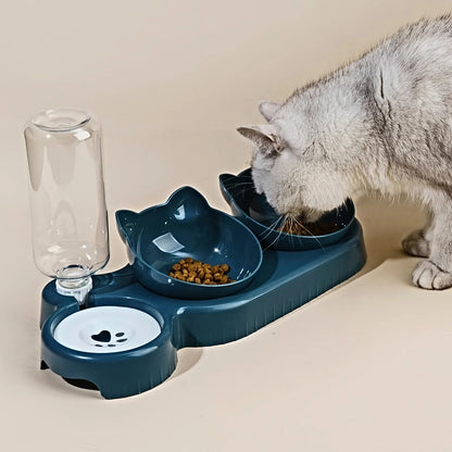 Cat Bowl with Gravity Feeder