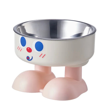 Elevated Steel Pet Bowl