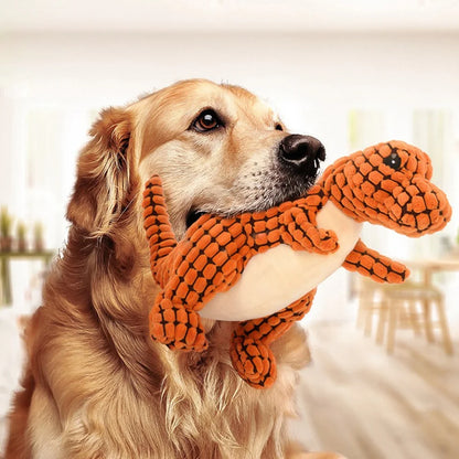 Plush Dino Pet Toy